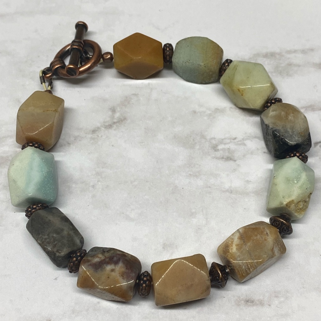 Amazonite Gemstone Bracelet